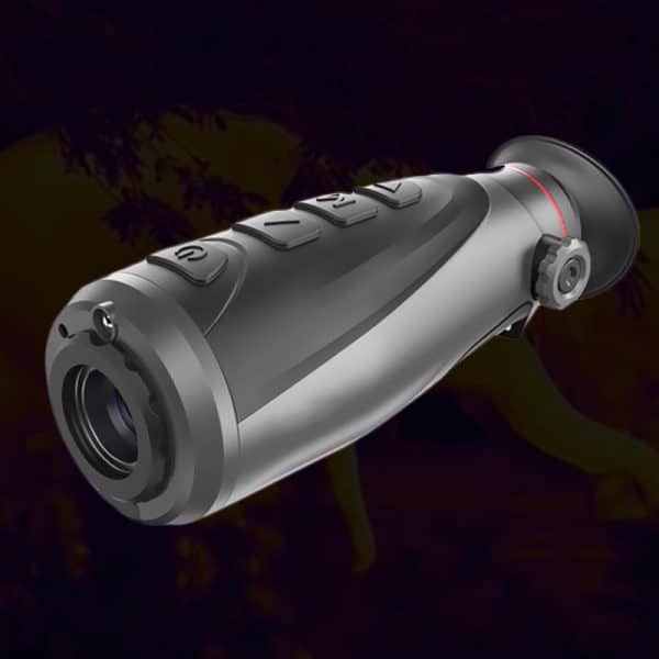 Compact Thermal Monocular with 256×192 VOx Sensor 13mm Lens 670m Detection 25Hz AMOLED Display 9.5H Battery WiFi 8GB Storage IP67 Lightweight Design