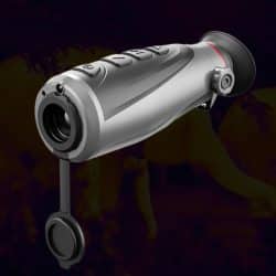 Compact Thermal Monocular with 256×192 VOx Sensor 13mm Lens 670m Detection 25Hz AMOLED Display 9.5H Battery WiFi 8GB Storage IP67 Lightweight Design - Image 2