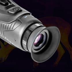 High-Performance Thermal Monocular with 640×512 VOx Sensor ≤40mK NETD 25mm/35mm Lens 1024×768 OLED Display 16× Eyepiece Magnification WiFi Hot Tracking IP65 Rugged Build - Image 3