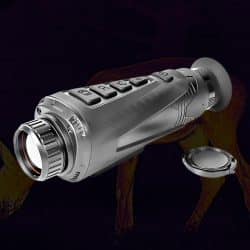 High-Performance Thermal Monocular with 640×512 VOx Sensor ≤40mK NETD 25mm/35mm Lens 1024×768 OLED Display 16× Eyepiece Magnification WiFi Hot Tracking IP65 Rugged Build - Image 2