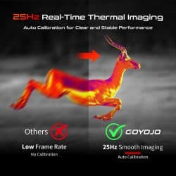 Portable Thermal Imaging Monocular with 256×192 Resolution 10mm/15mm Lens 800×600 OLED Display 4× Digital Zoom 16GB Storage 3200mAh Battery IP65 Rugged Design - Image 5