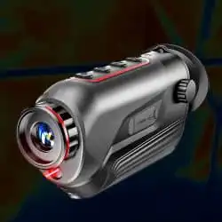 Portable Thermal Imaging Monocular with 256×192 Resolution 10mm/15mm Lens 800×600 OLED Display 4× Digital Zoom 16GB Storage 3200mAh Battery IP65 Rugged Design