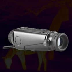 Thermal Imaging Monocular with External Screen 384×288 Resolution ≤35mK NETD 19mm Lens 1300m Detection Range 50Hz IP66 WiFi 32GB Storage Laser Indicator  800×600 OLED Display - Image 2