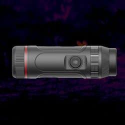 Ultra-Compact Thermal Imaging Monocular with 400×300 Resolution ≤25mK NETD 25mm F1.0 Lens 1300m Detection Range 50Hz 1–4× Zoom 16GB WiFi IP67 Fast Charging AMOLED Display - Image 5