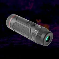 Ultra-Compact Thermal Imaging Monocular with 400×300 Resolution ≤25mK NETD 25mm F1.0 Lens 1300m Detection Range 50Hz 1–4× Zoom 16GB WiFi IP67 Fast Charging AMOLED Display - Image 2