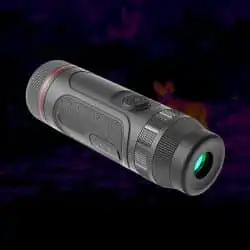 Ultra-Compact Thermal Imaging Monocular with 400×300 Resolution ≤25mK NETD 25mm F1.0 Lens 1300m Detection Range 50Hz 1–4× Zoom 16GB WiFi IP67 Fast Charging AMOLED Display - Image 2