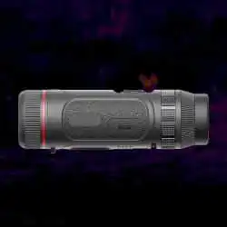 Ultra-Compact Thermal Imaging Monocular with 400×300 Resolution ≤25mK NETD 25mm F1.0 Lens 1300m Detection Range 50Hz 1–4× Zoom 16GB WiFi IP67 Fast Charging AMOLED Display - Image 3