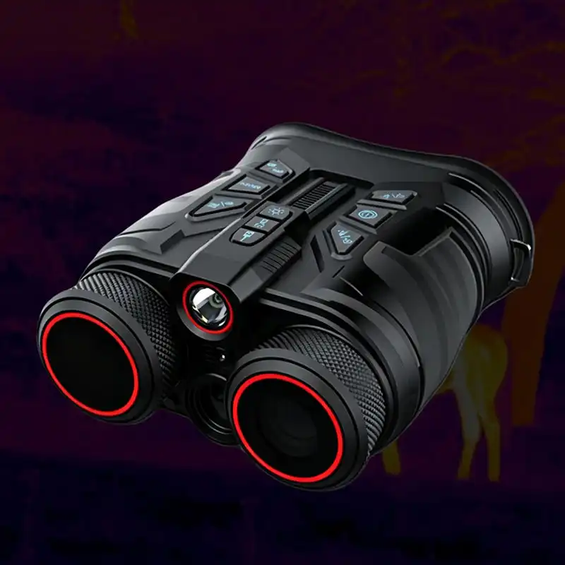 5K Multispectral Thermal Binocular (26) 5K Multispectral Thermal Binocular with 1000M Thermal Imaging, 96MP Photo Capture, 18X Digital Zoom, 850nm IR Illuminator & 5000mAh Battery - Image 1