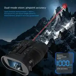 5K Multispectral Thermal Binocular with 1000M Thermal Imaging, 96MP Photo Capture, 18X Digital Zoom, 850nm IR Illuminator & 5000mAh Battery - Image 2
