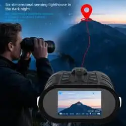 5K Multispectral Thermal Binocular with 1000M Thermal Imaging, 96MP Photo Capture, 18X Digital Zoom, 850nm IR Illuminator & 5000mAh Battery - Image 5