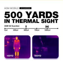 AGM G2 Guardian 5G Thermal Rugged Phone with 12GB+256GB Storage, 7000mAh Battery, Qualcomm QCM6490 Processor, 6.58″ FHD+ 120Hz Display - Image 3