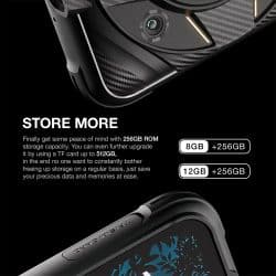 AGM G2 Guardian 5G Thermal Rugged Phone with 12GB+256GB Storage, 7000mAh Battery, Qualcomm QCM6490 Processor, 6.58″ FHD+ 120Hz Display - Image 4