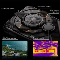 AGM G2 Guardian 5G Thermal Rugged Phone with 12GB+256GB Storage, 7000mAh Battery, Qualcomm QCM6490 Processor, 6.58″ FHD+ 120Hz Display - Image 5