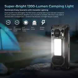 OUKITEL WP61 Ultra 5G Thermal Rugged Phone with 20000mAh Battery, MTK Dimensity 7025, 12GB+512GB, 108MP + 8MP Night Vision + 32MP Front Cameras - Image 3