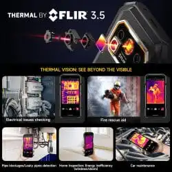 Ulefone Armor 27T Pro+ 5G Thermal Rugged Phone with 10600mAh Battery, MediaTek Dimensity 6300, 12GB+256GB, 50MP + 64MP Night Vision Cameras - Image 3